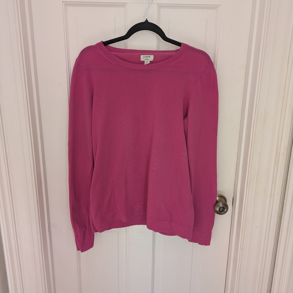 Pink J.Crew Sweater
